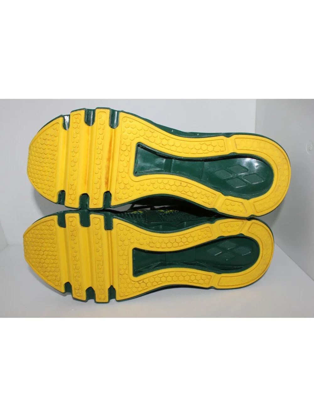 Just So So Men's Blade Running Shoes Green Yellow Athletic Sneakers Size 12